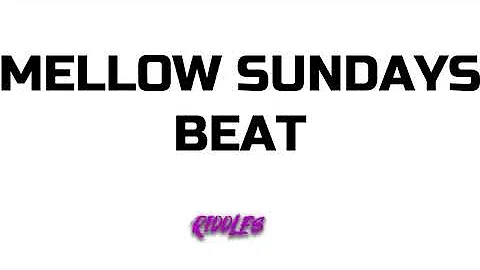 Curren$y Type x Wiz Khalifa Type Beat "Mellow Sundays"