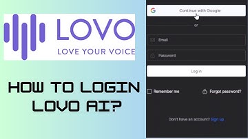 How to Login Lovo AI? Lovo AI Login Tutorial | Text to Speech AI