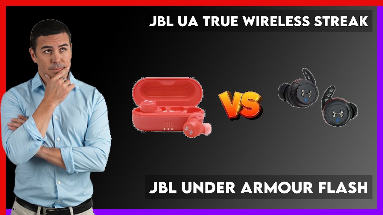 JBL UA True Wireless Streak vs JBL Under Armour Flash Comparison