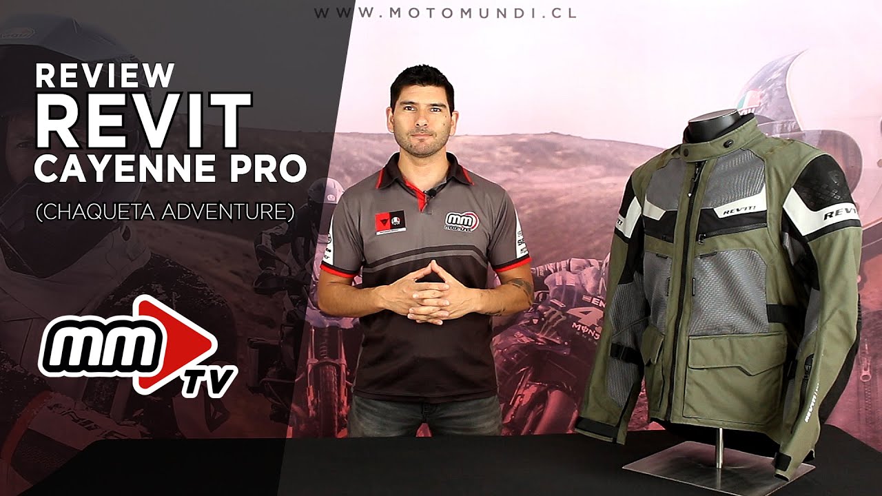 REV'IT! Cayenne Pro Jacket at Motomundi.cl - YouTube