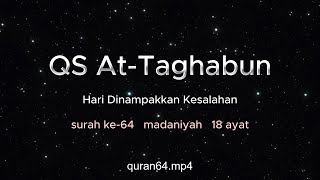 Surah At-Taghabun   Terjemahan Bahasa Indonesia