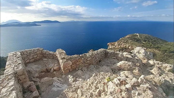 The Ruins of Kritinia Castle... Breathtaking Coast...
