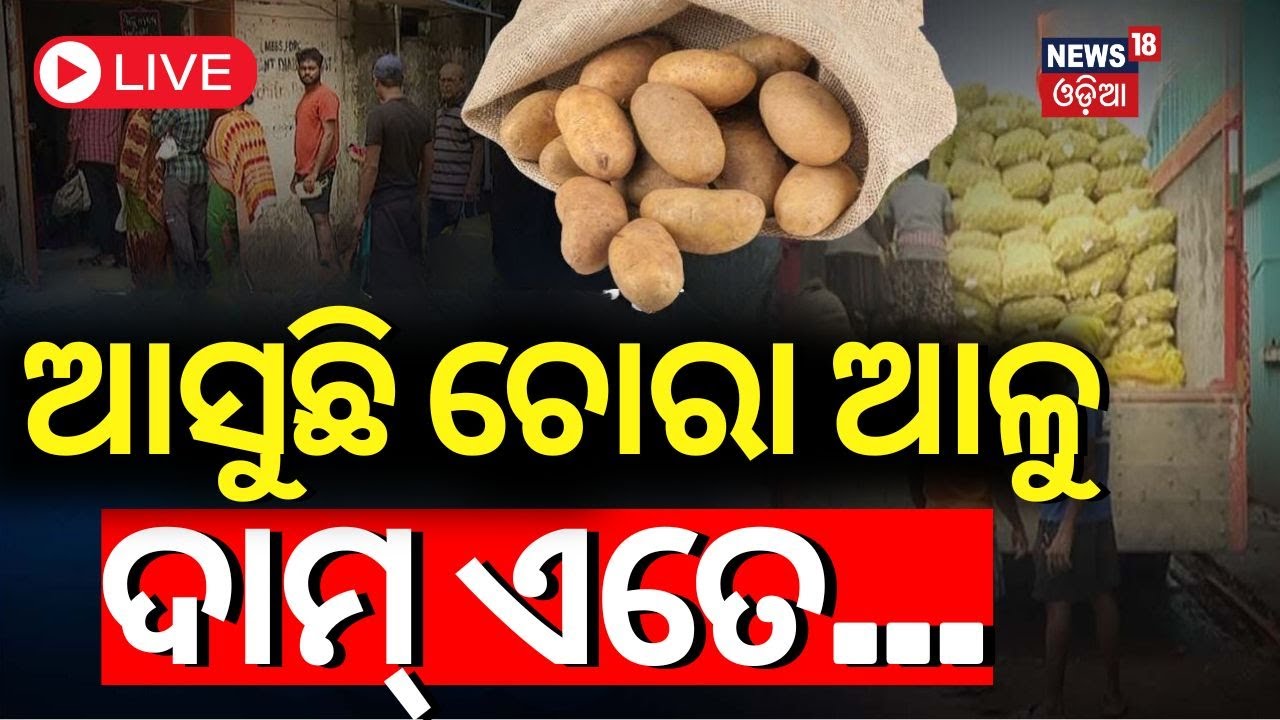 Live: ଆସୁଛି ଚୋରା ଆଳୁ, ଦାମ୍ ଏତେ ! Potato Crisis In Odisha | CM Mojhan Majhi |West Bengal Potato