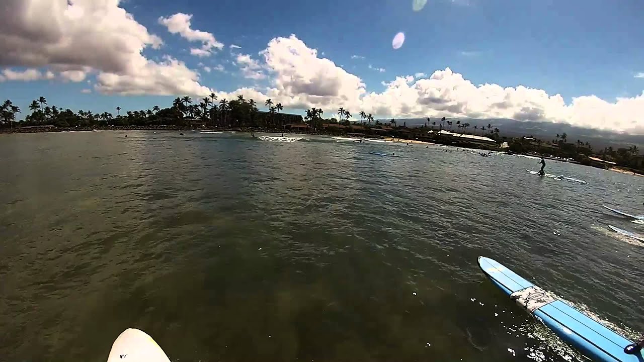 Surfing in Cove Park. Kihei, Maui YouTube