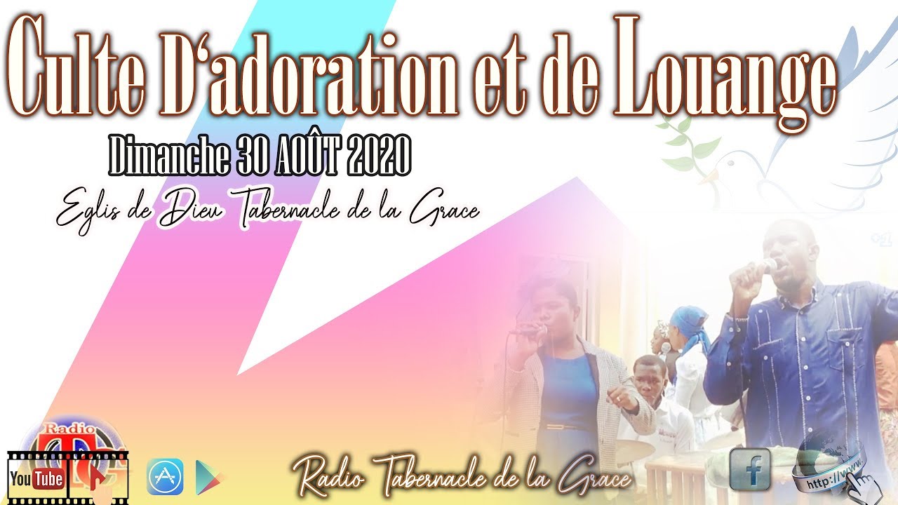 Culte D'adoration et Louange du Dimanche matin / En Direct L 'eglise de ...