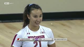 Wisconsin at TCU August 26, 2022 | New Libero Gulce Guctekin Highlights