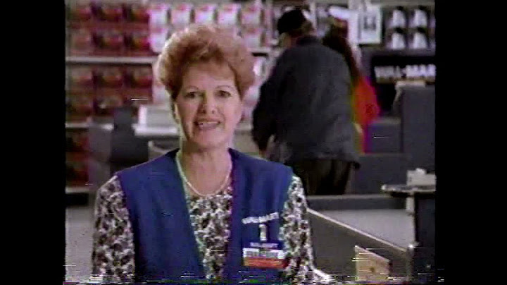 WalMart - La madame etait contente