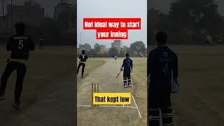 That Shot Was Not Ideal For This Delivery