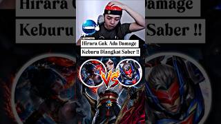 Hirara no damage keburu diangkat saber 😂 #shorts