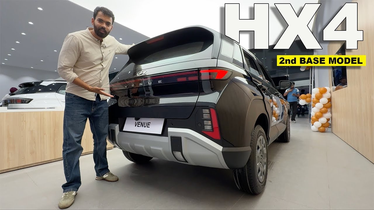 *Вторая базовая модель* Новый Hyundai Venue HX4 1.2L | Лучше, чем Brezza LXI? Обзор