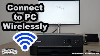 Connect Canon Printer to Computer Wirelessly