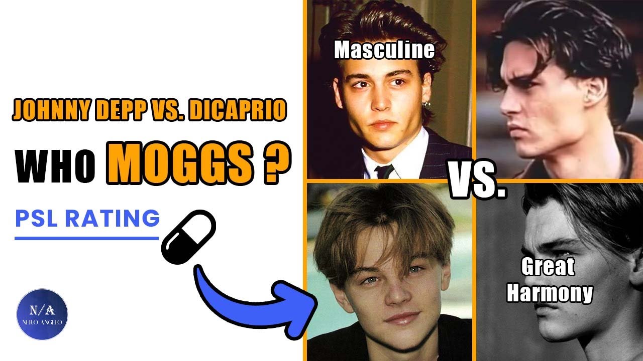 Кто Моггс? Анализ лица Джонни Деппа и ДиКаприо (Blackpill)