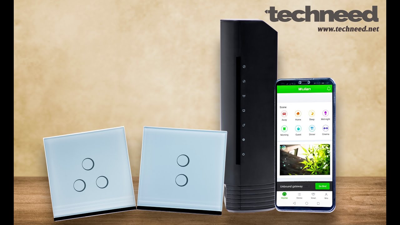 Smart Home Solution by Techneed - YouTube