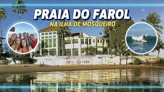 Praia do Farol na ilha de Mosqueiro.