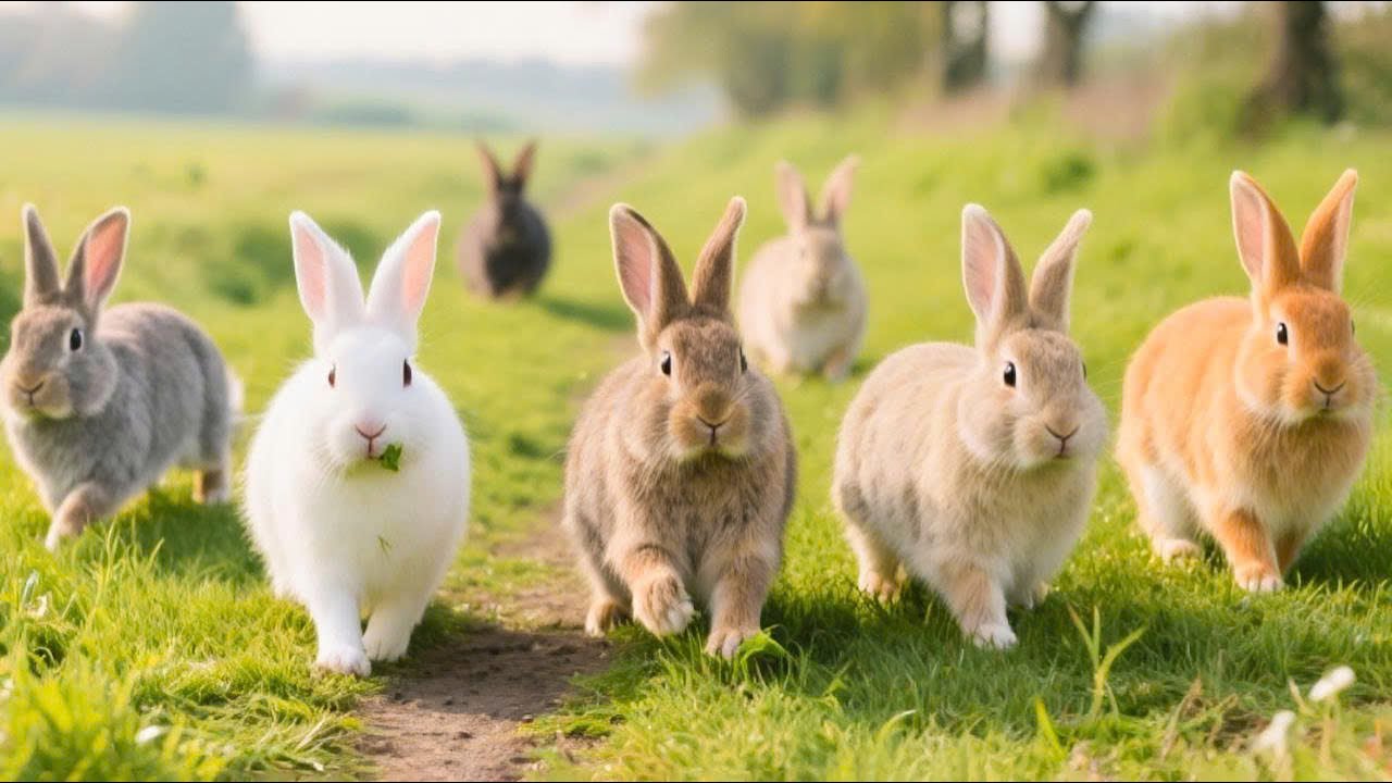 Маленькие Кролики, Большая Милота - Видео о Кроликах - Звуки Кроликов