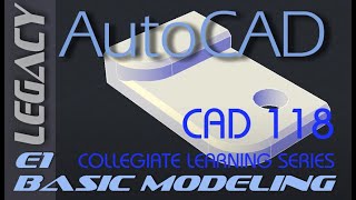E1 AutoCAD - Basic Solid Modeling Tutorial for Beginners Wealth
