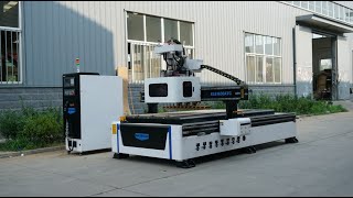High Performance 1630 ATC CNC Router with a Drilling Head for Cabinet Making
