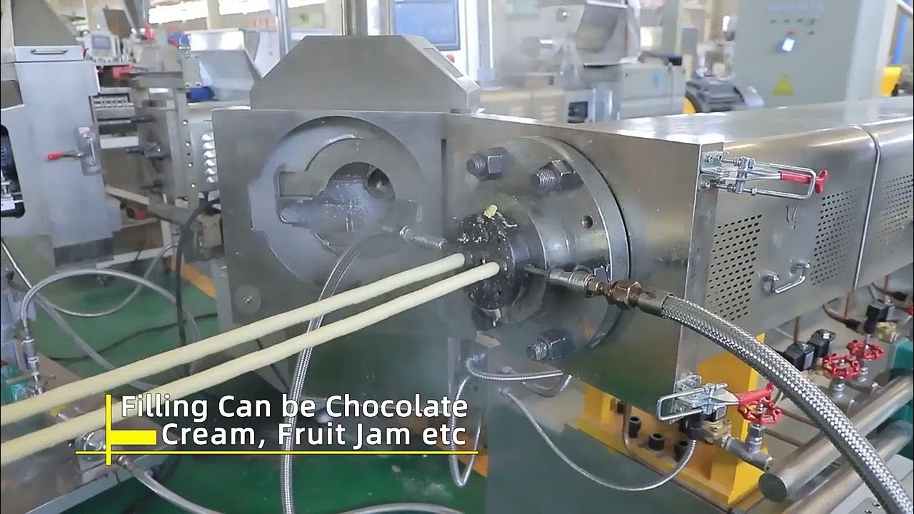 FT75 Corn Flakes/ Puffing Snacks Process Line YouTube