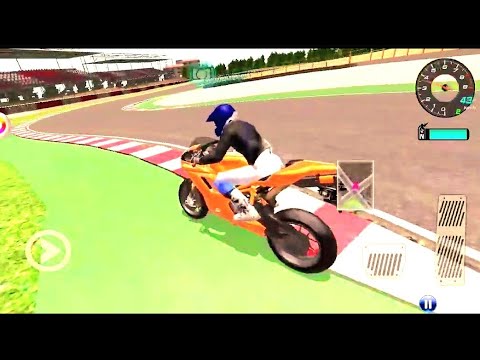 racing bike 3D game test drive resing rode nice - YouTube