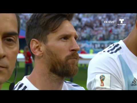 Argentina National Anthem vs Nigeria FIFA World Cup 2018