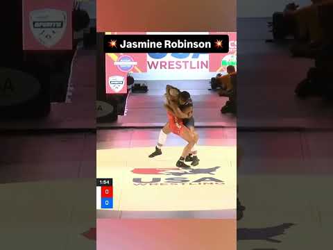 Jasmine Robinson S Greco Roman Throws In Women S Freestyle Wrestling 