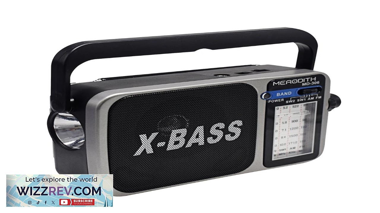 Портативный FM-радио AM SW1 SW2 Всеволновое радио Многодиапазонное коротковолновое полнодиапазонное