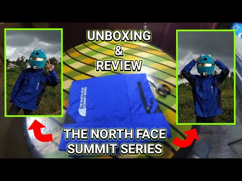 UNBOXING/REVIEW JAKET GUNUNG WATERPROOF (THE NORTH FACE SUMMIT SERIES)â¼