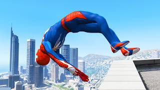 Spider Man Funny Game Moments (GTA 5 Spiderman Fails) #2 screenshot 5