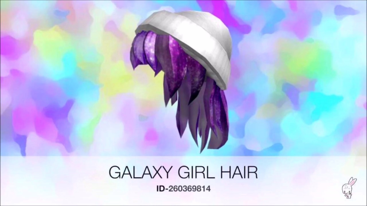 Roblox Hair Ids For Girls Robux Promo Codes July 2019 - roblox galaxy hair id