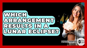 Which Arrangement Results In A Lunar Eclipse? - Physics Frontier