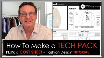 How To Make a Tech Pack ~ What Is a Tech Pack ~ Fashion Design Tutorial