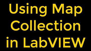 Using Map Collection - LabVIEW