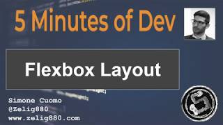 5 minutes dev Series: Flexbox Layout