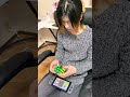 角2箇所いじって揃わないルービックキューブ渡してみた！