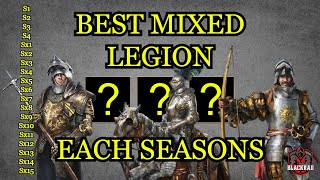 Best Mixed legion for each seasons S1 to Sx15 (free heroes) - Rise Of Castles Ice and Fire