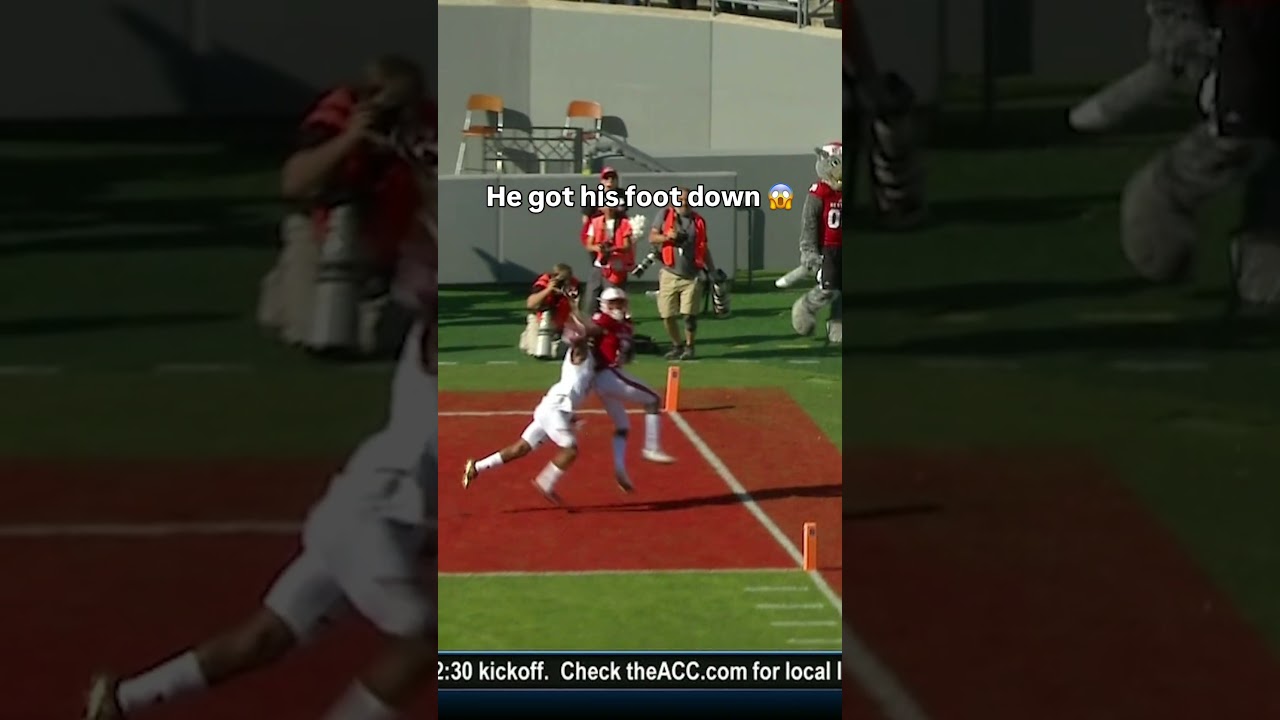 That is impressive π€© #ncstate #accfootball #collegefootball