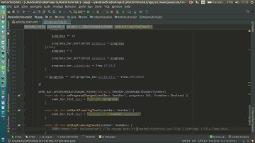 Android Kotlin Usage Tutorial #009 - Seek Bar(Discrete)