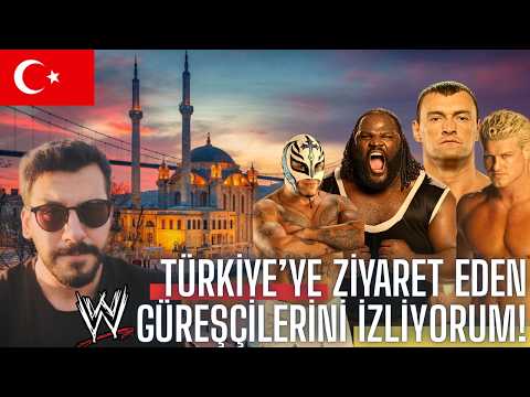 TÜRKİYE ZİYARETİ YAPAN WWE GÜREŞÇİLERİNİ İZLİYORUM (+TPW)