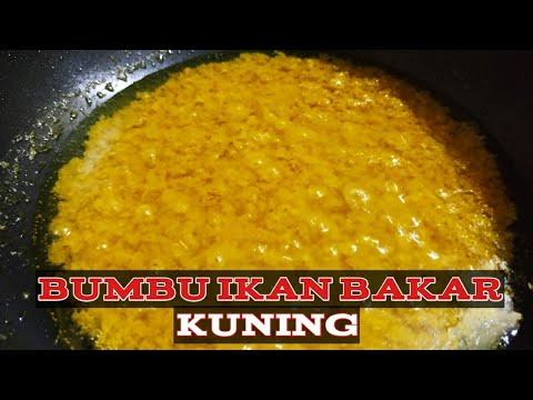 Bahan Bumbu Kuning Ikan Bakar