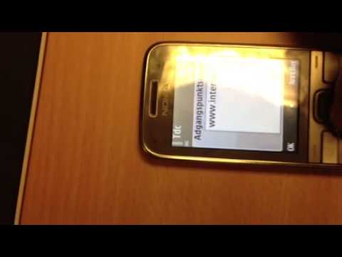 Nokia E52 TDC mail opsætning