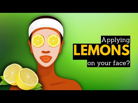 Video: Kan du använda en citron för att göra din hud ljusare? Risker, fördelar och vad som fungerar