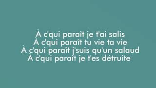 Miniatura del video "Mc Box - Au revoir ( Run Hit ) Lyrics"