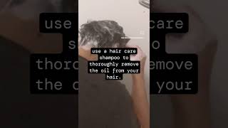 thank u for watching #hair #washing #washhair #healthyhair #haircare #scalp #scalpcare #haircut screenshot 5