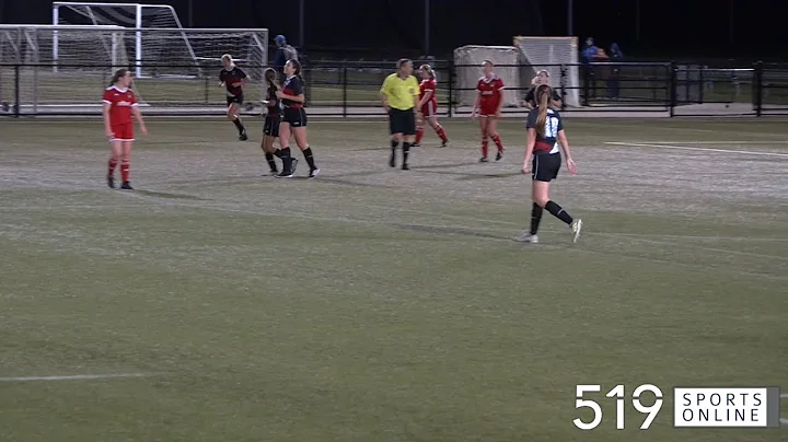 Holly McKenzie scores a great goal for Woolwich Wo...