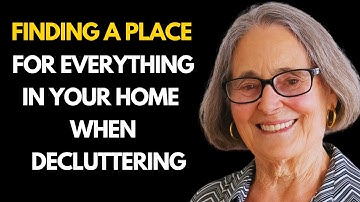 How to Find a Place for Everything in Your Home When Decluttering as a Senior