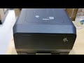 ZEBRA ZD220T MEDIA LOADING & AUTO CALIBRATION
