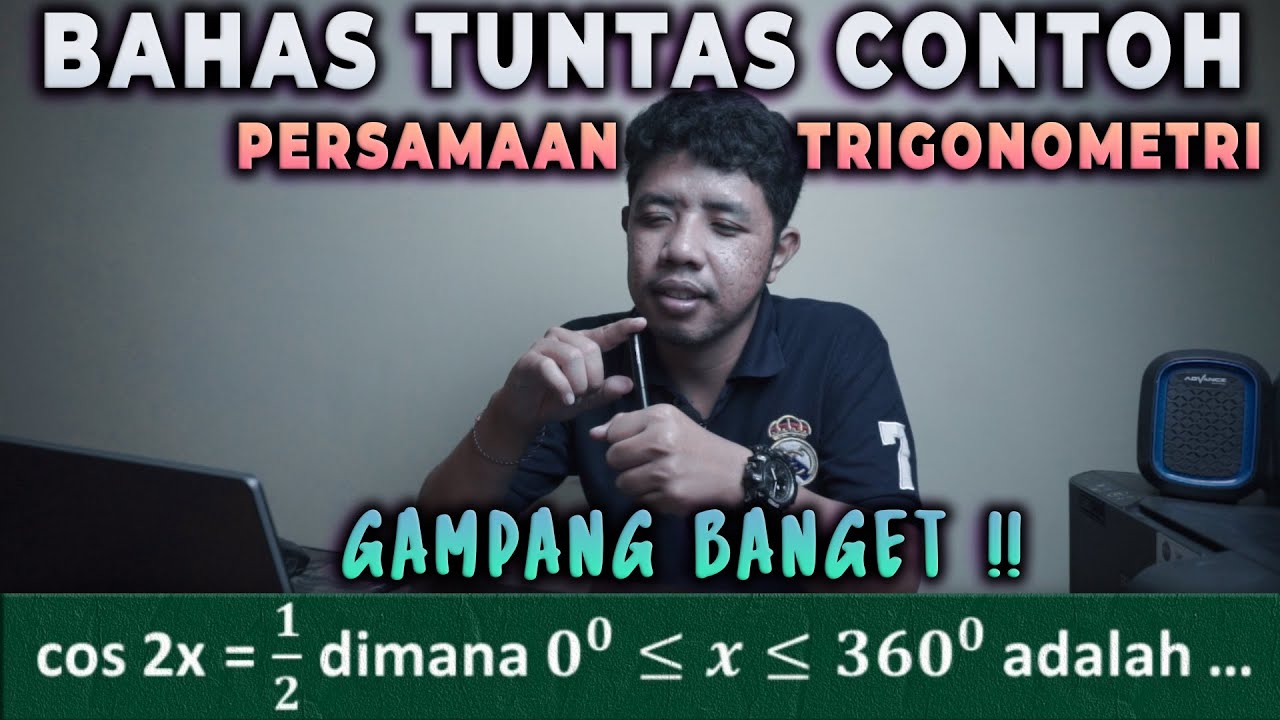Contoh Soal Persamaan Trigonometri Kelas 11 Matematika Peminatan Youtube