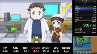 Pokemon Omega Ruby Any% in 2:53:05 (Current WR)