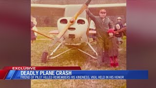 Family Friends react to the death of Carroll County Pilot Caleb Glick