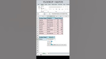 Stop Fixing VLOOKUP! Combine It with MATCH for Dynamic Results!